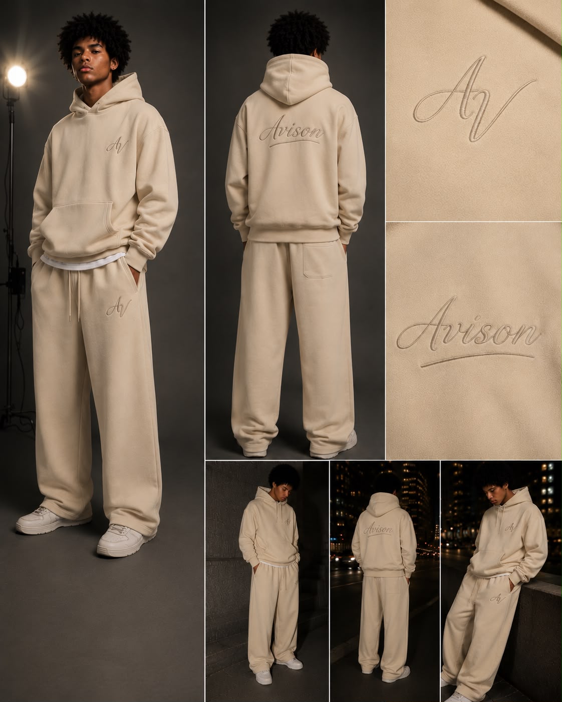 Champagne Beige Tracksuit